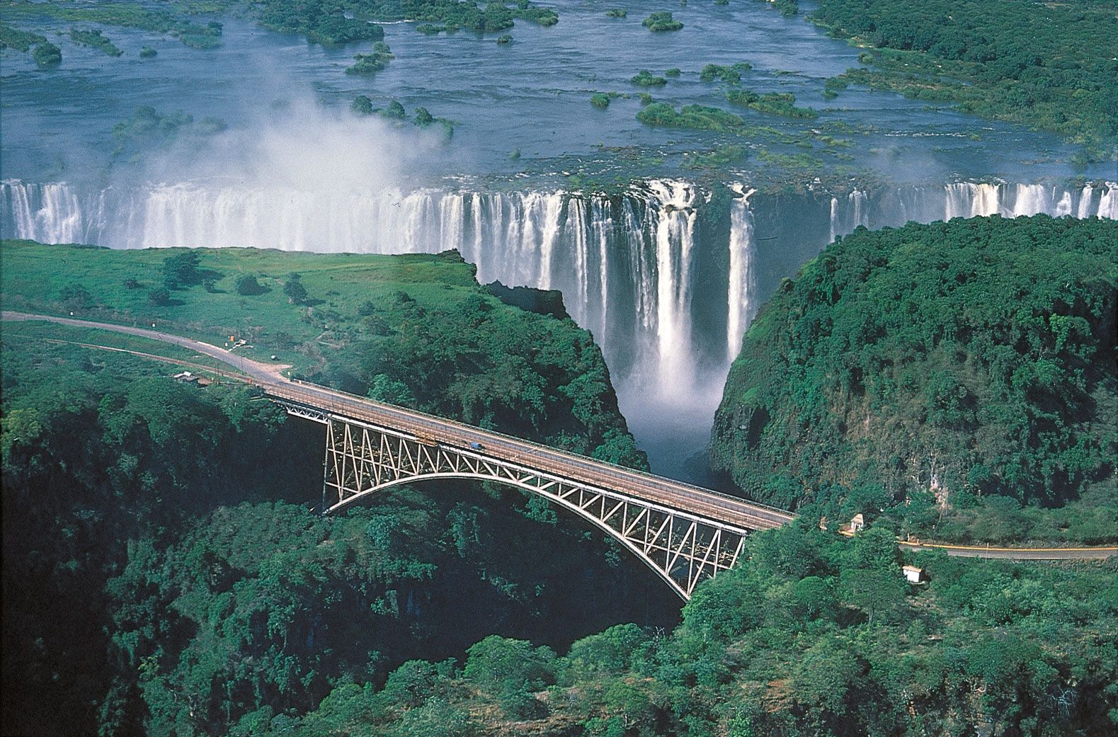Scenic Zambia landscape